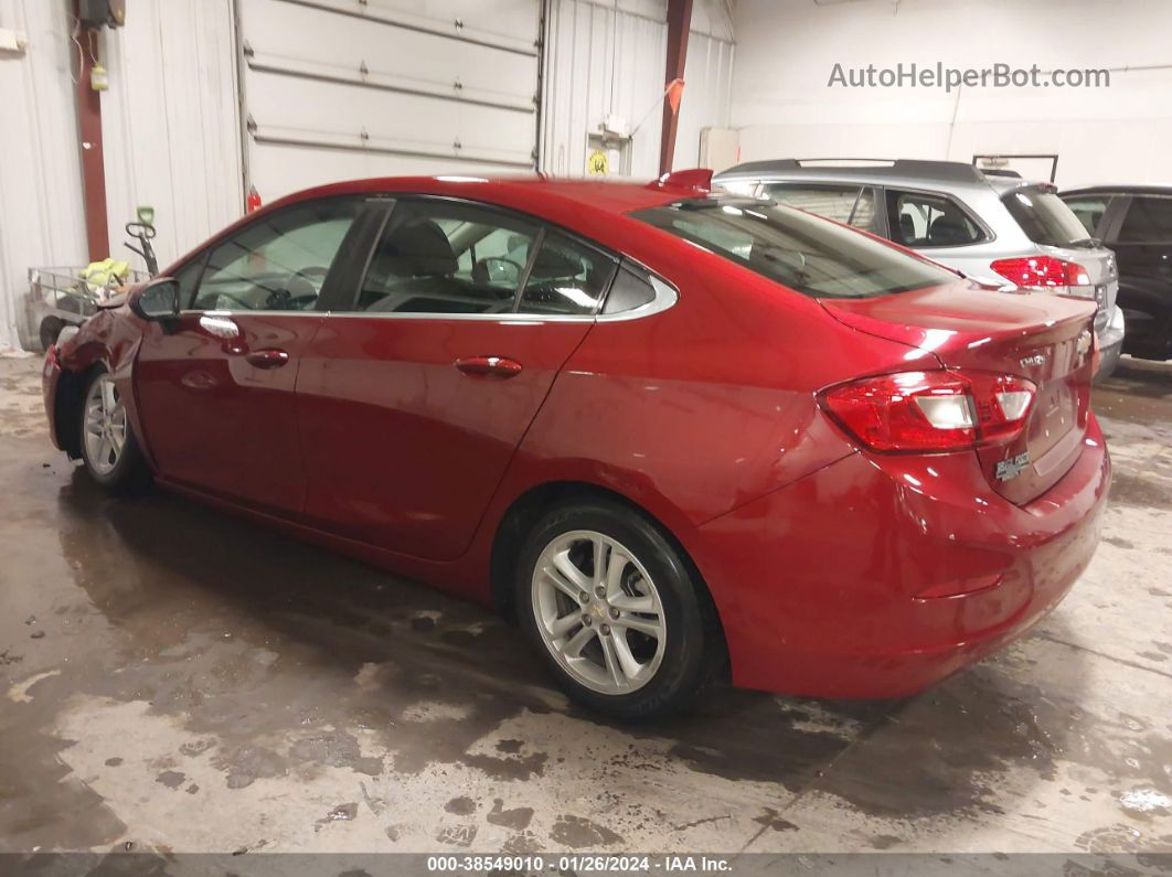 2018 Chevrolet Cruze Lt Auto Red vin: 1G1BE5SM1J7231952