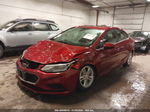 2018 Chevrolet Cruze Lt Auto Red vin: 1G1BE5SM1J7231952