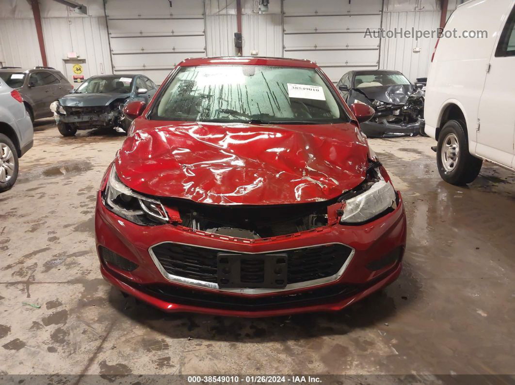 2018 Chevrolet Cruze Lt Auto Красный vin: 1G1BE5SM1J7231952