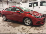 2018 Chevrolet Cruze Lt Auto Red vin: 1G1BE5SM1J7231952