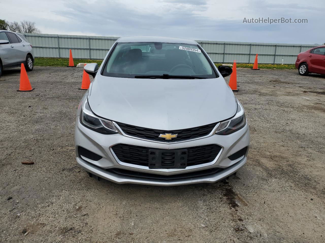 2016 Chevrolet Cruze Lt Silver vin: 1G1BE5SM2G7252558