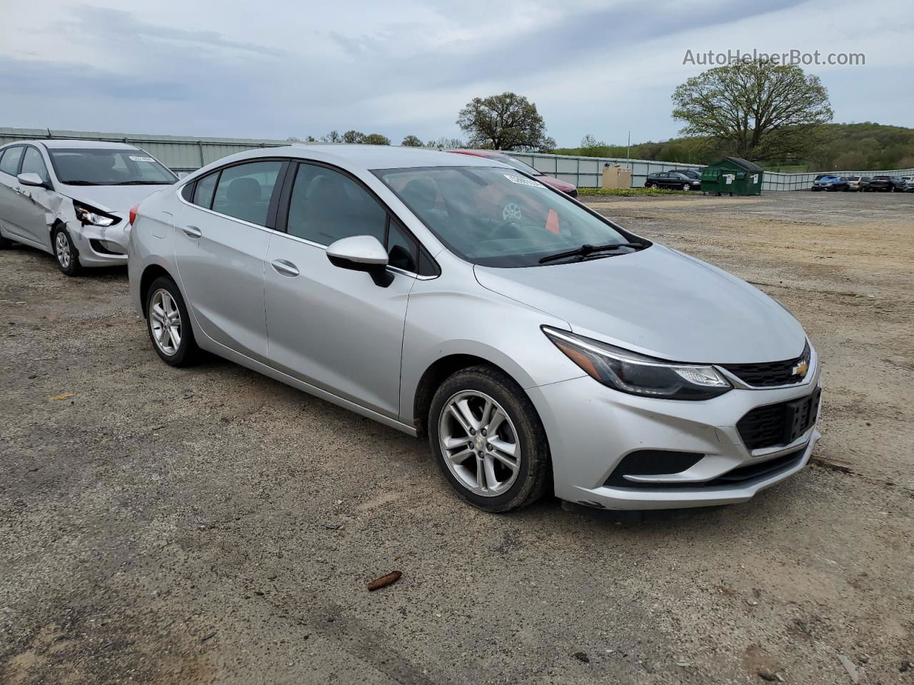 2016 Chevrolet Cruze Lt Silver vin: 1G1BE5SM2G7252558