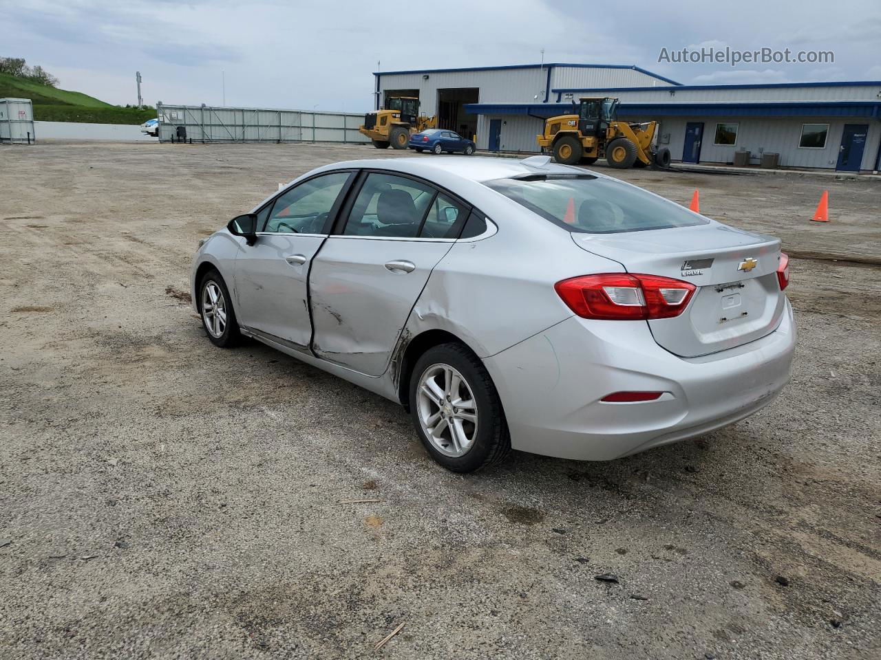 2016 Chevrolet Cruze Lt Silver vin: 1G1BE5SM2G7252558