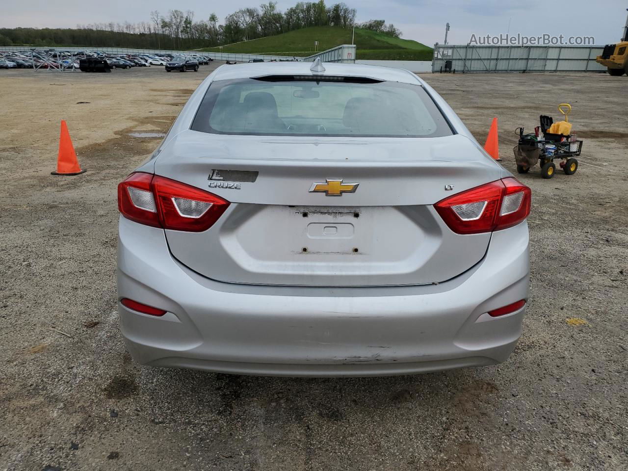 2016 Chevrolet Cruze Lt Silver vin: 1G1BE5SM2G7252558