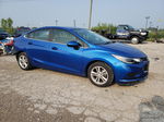 2016 Chevrolet Cruze Lt Blue vin: 1G1BE5SM2G7257209