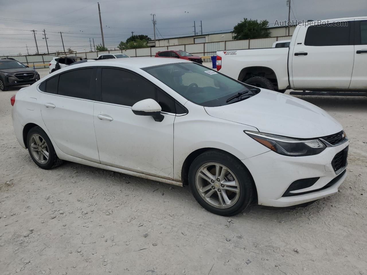 2016 Chevrolet Cruze Lt White vin: 1G1BE5SM2G7279176