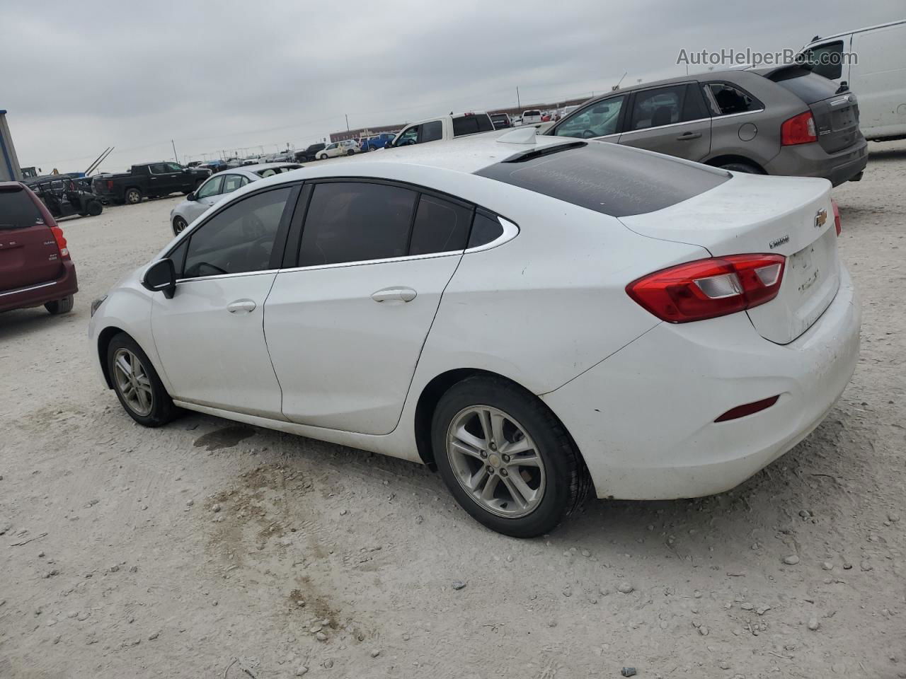 2016 Chevrolet Cruze Lt White vin: 1G1BE5SM2G7279176