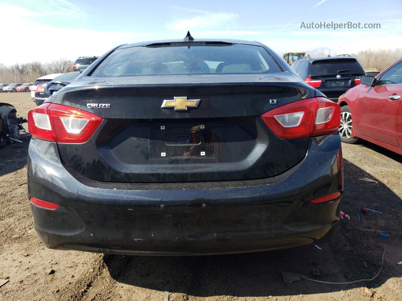 2016 Chevrolet Cruze Lt Black vin: 1G1BE5SM2G7280330