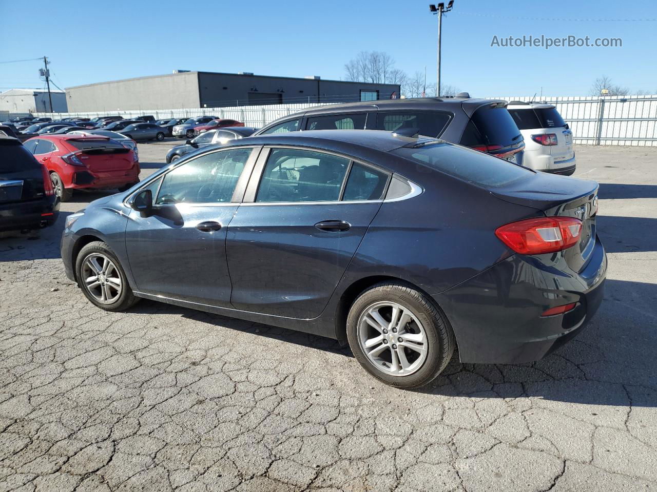 2016 Chevrolet Cruze Lt Серый vin: 1G1BE5SM2G7292879