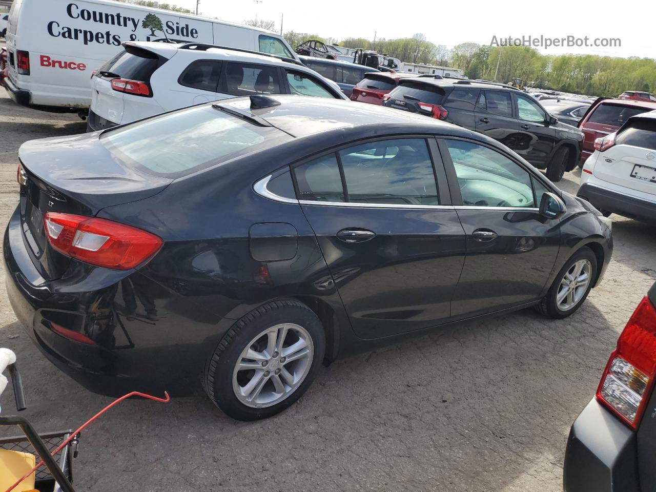 2016 Chevrolet Cruze Lt Black vin: 1G1BE5SM2G7307364