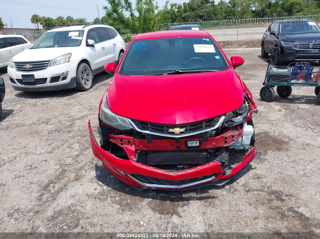 2016 Chevrolet Cruze Lt Auto Красный vin: 1G1BE5SM2G7308823