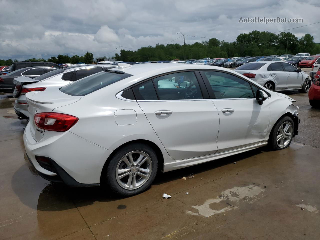 2016 Chevrolet Cruze Lt Белый vin: 1G1BE5SM2G7314735