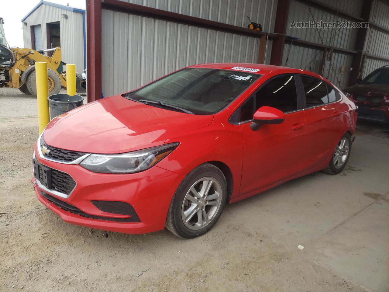 2017 Chevrolet Cruze Lt Red vin: 1G1BE5SM2H7100426