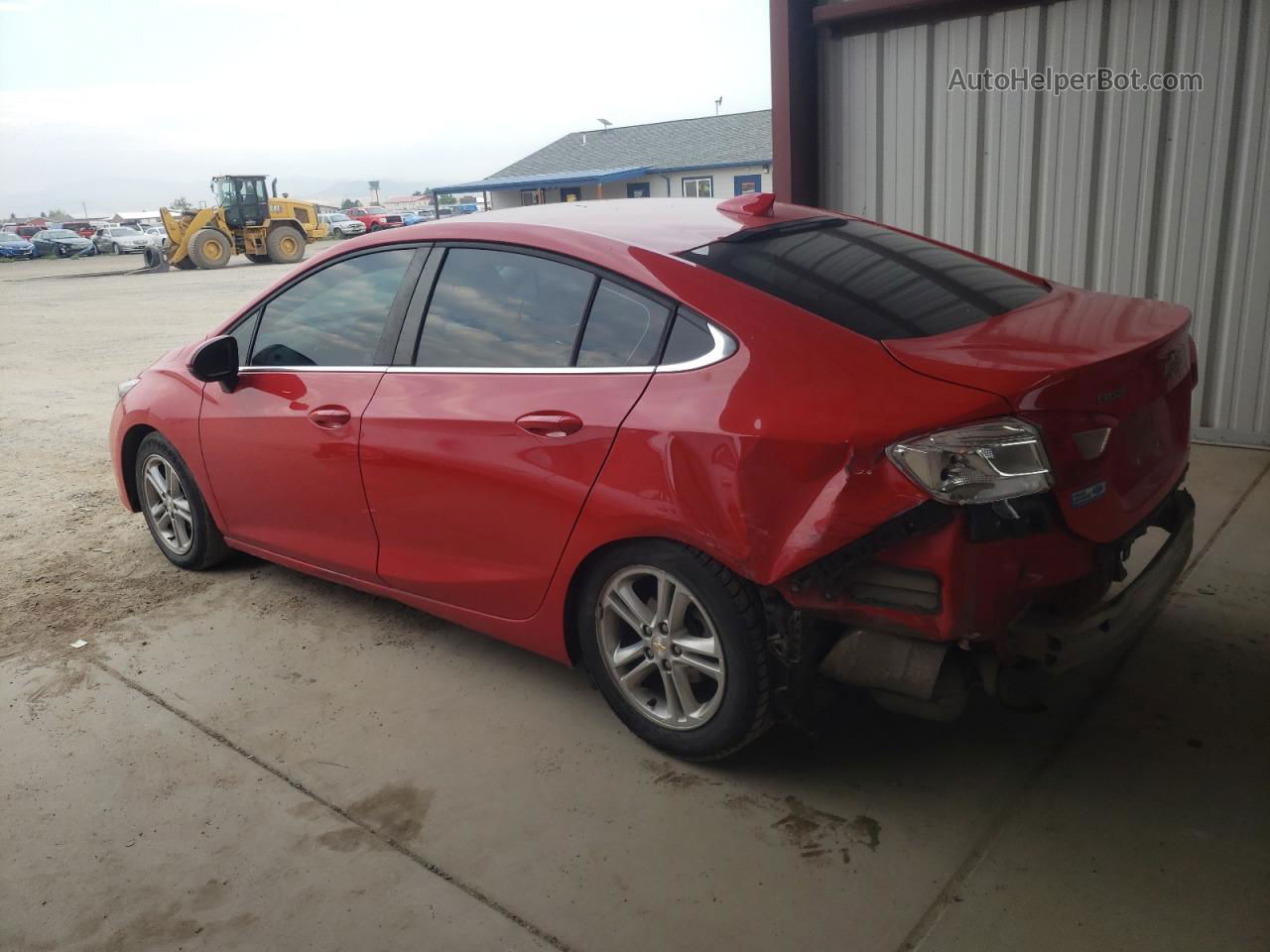 2017 Chevrolet Cruze Lt Red vin: 1G1BE5SM2H7100426