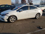 2017 Chevrolet Cruze Lt White vin: 1G1BE5SM2H7101284