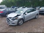 2017 Chevrolet Cruze Lt Auto Silver vin: 1G1BE5SM2H7106856