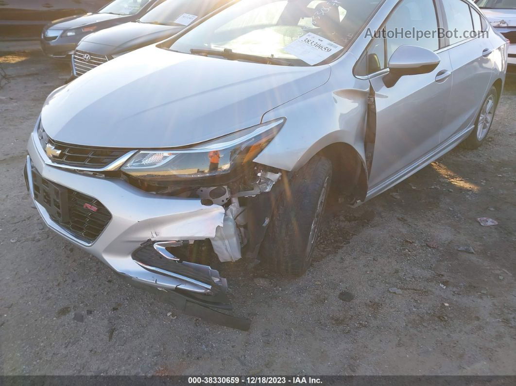 2017 Chevrolet Cruze Lt Auto Silver vin: 1G1BE5SM2H7110597