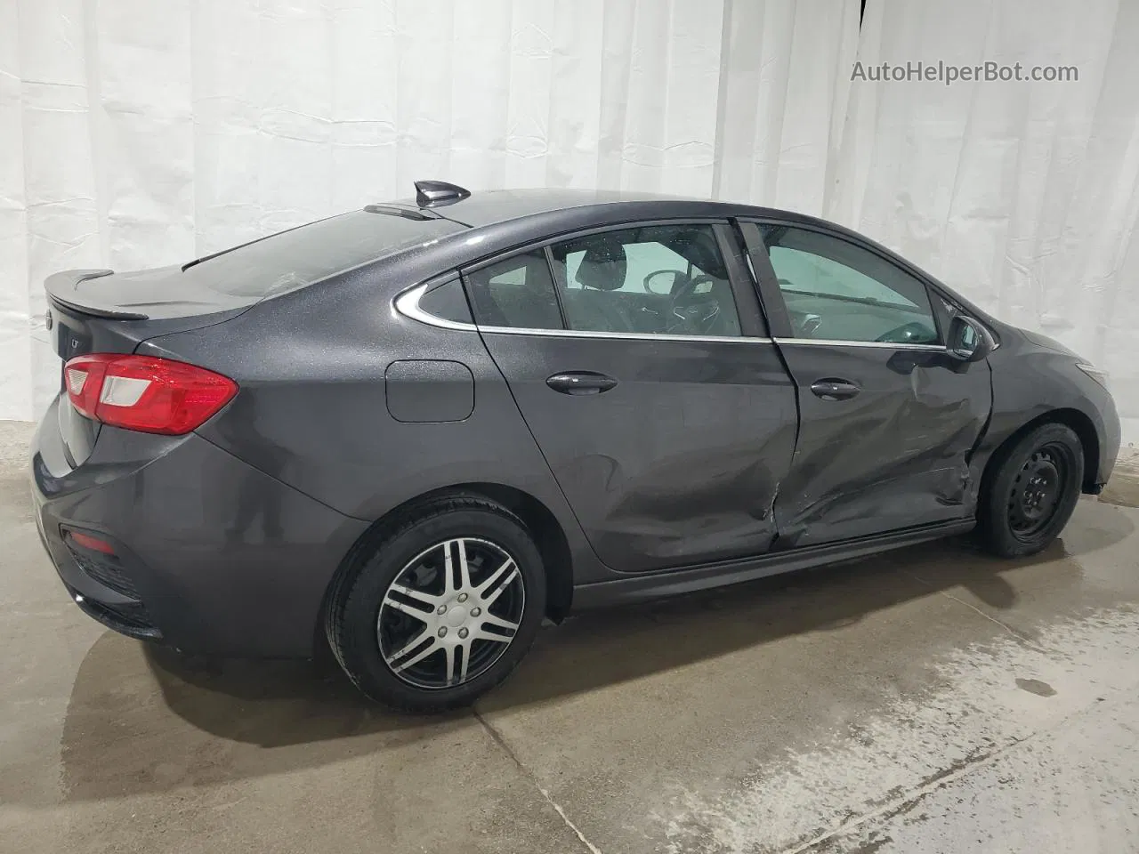 2017 Chevrolet Cruze Lt Gray vin: 1G1BE5SM2H7111698