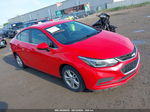 2017 Chevrolet Cruze Lt Auto Red vin: 1G1BE5SM2H7124581