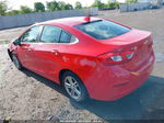 2017 Chevrolet Cruze Lt Auto Red vin: 1G1BE5SM2H7124581