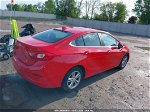 2017 Chevrolet Cruze Lt Auto Red vin: 1G1BE5SM2H7124581