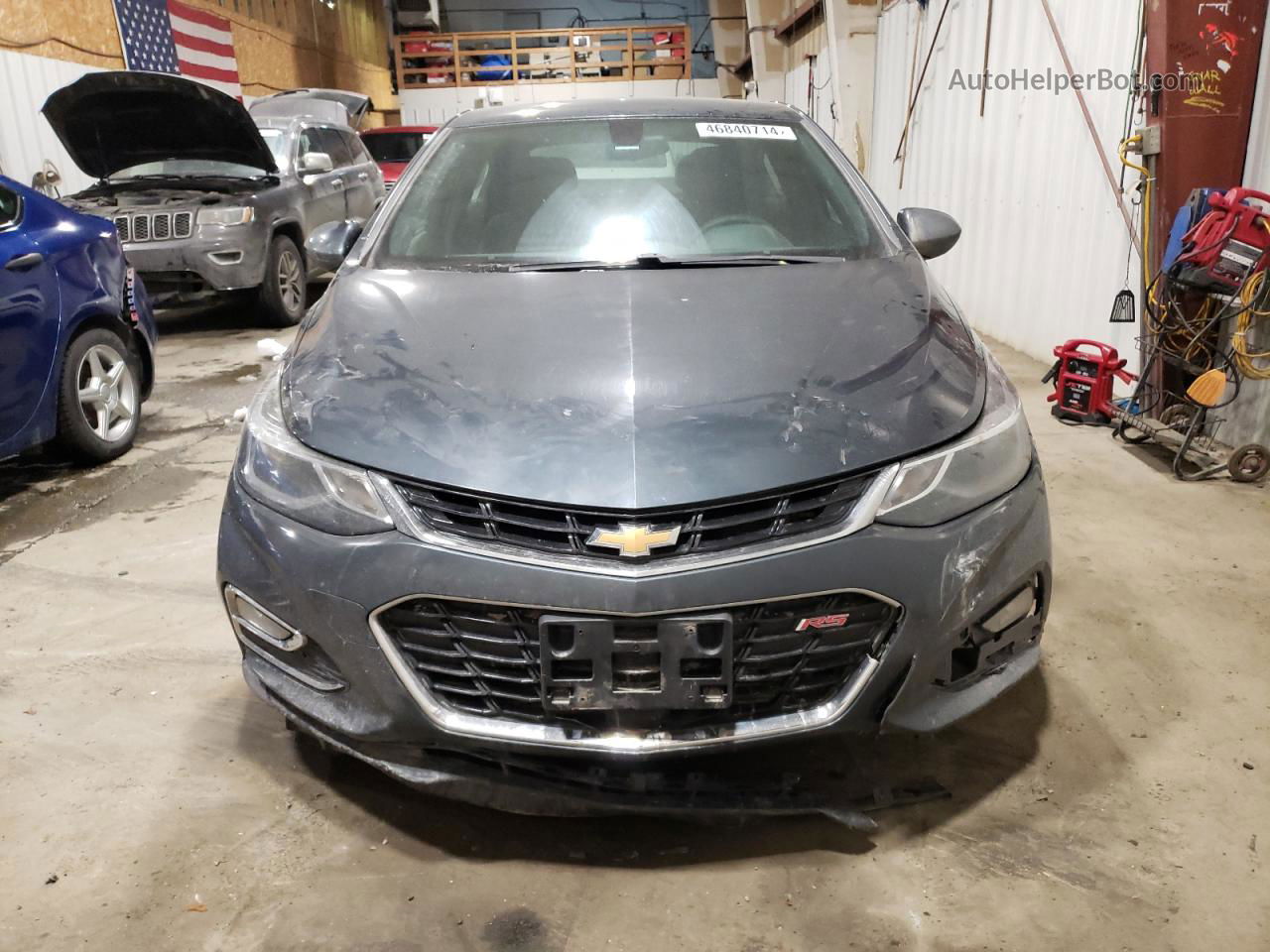 2017 Chevrolet Cruze Lt Charcoal vin: 1G1BE5SM2H7137007