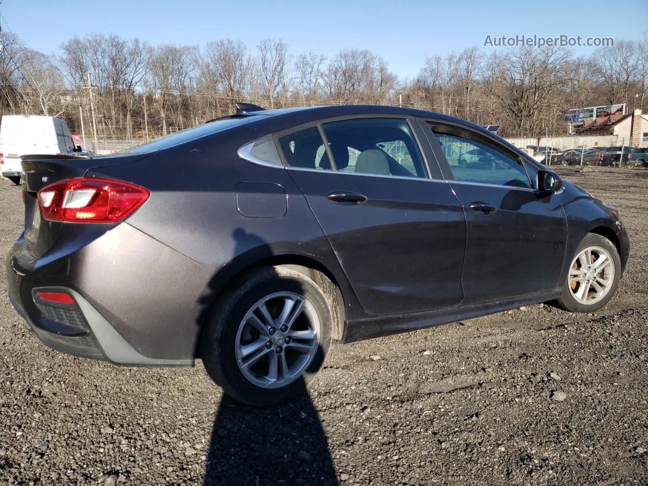 2017 Chevrolet Cruze Lt Серый vin: 1G1BE5SM2H7148377