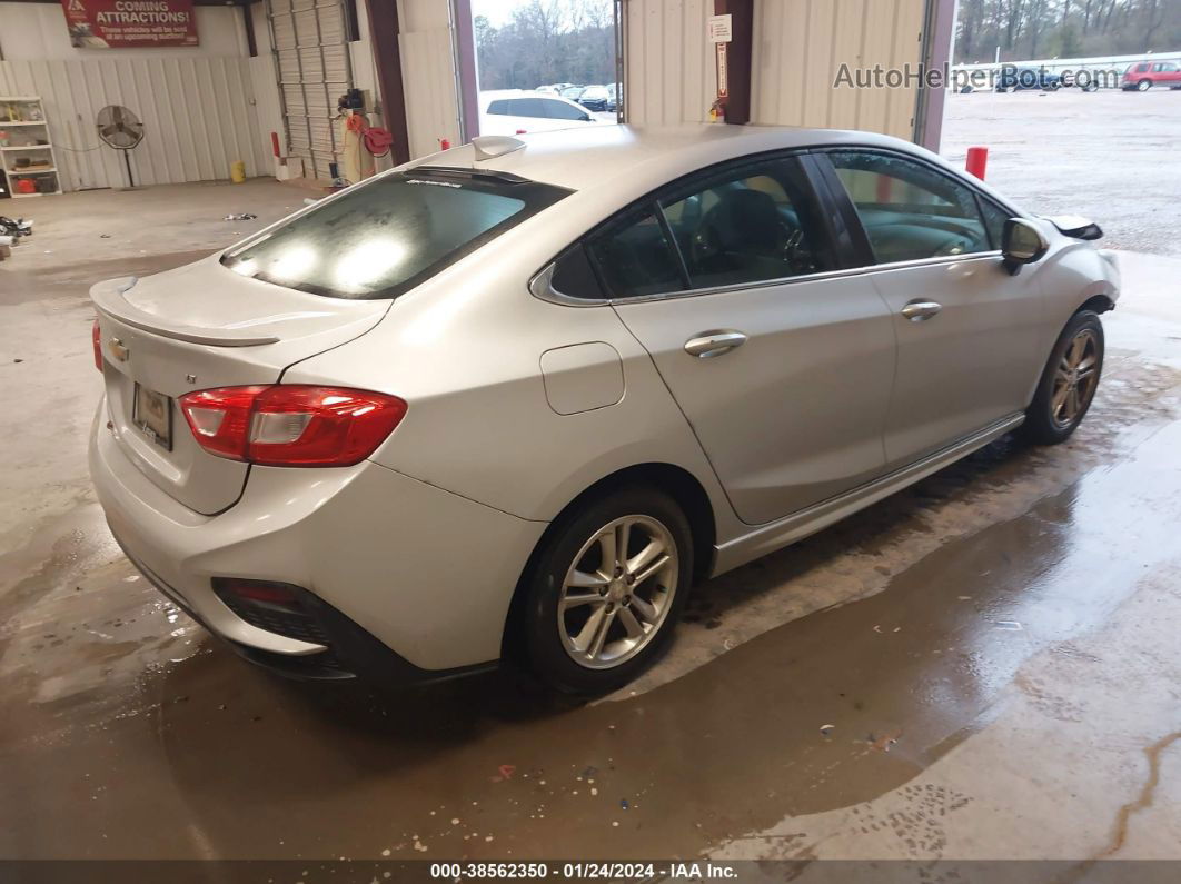 2017 Chevrolet Cruze Lt Auto Серебряный vin: 1G1BE5SM2H7148573