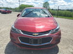 2017 Chevrolet Cruze Lt Maroon vin: 1G1BE5SM2H7149982