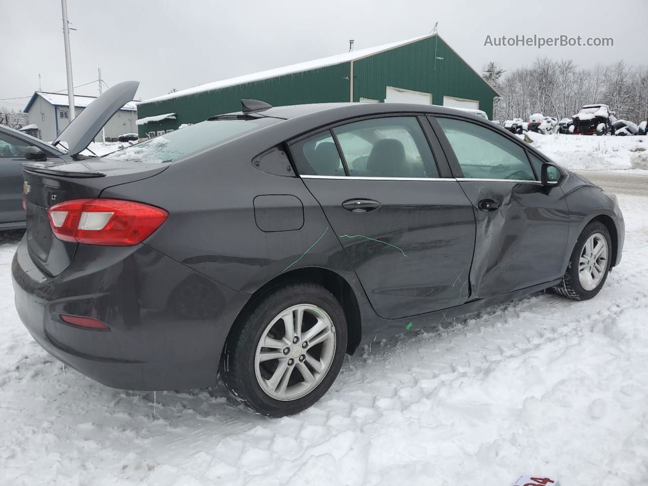 2017 Chevrolet Cruze Lt Gray vin: 1G1BE5SM2H7154809