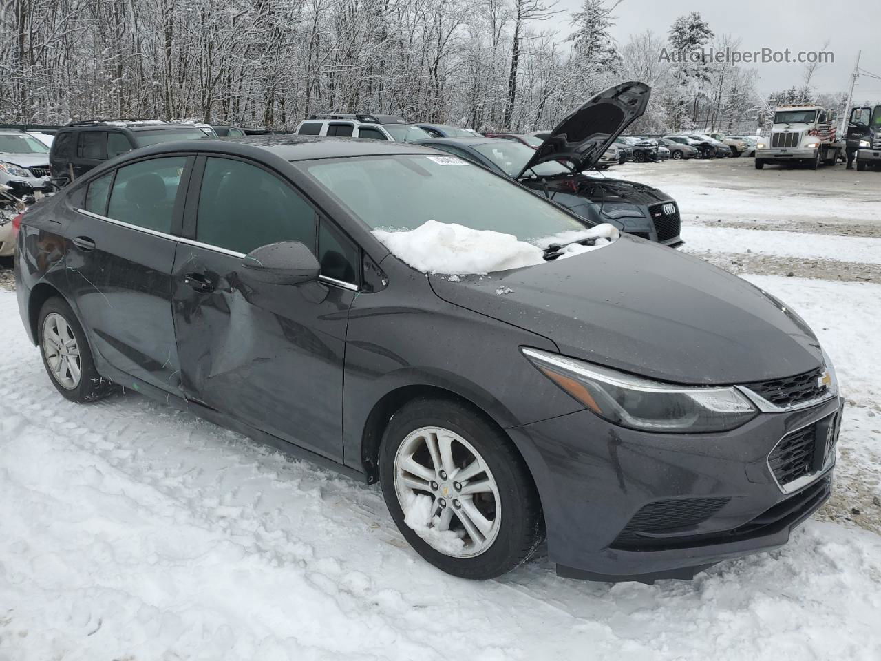 2017 Chevrolet Cruze Lt Gray vin: 1G1BE5SM2H7154809