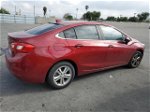 2017 Chevrolet Cruze Lt Red vin: 1G1BE5SM2H7192718