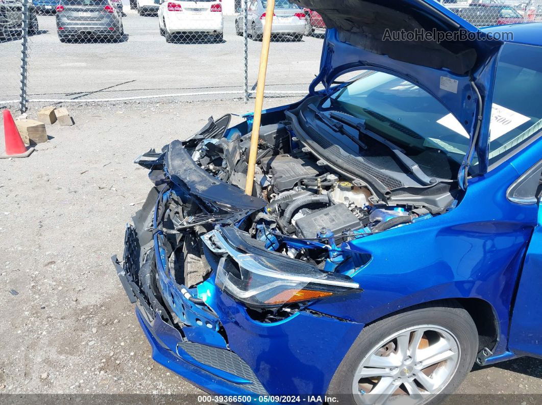 2017 Chevrolet Cruze Lt Auto Blue vin: 1G1BE5SM2H7200462