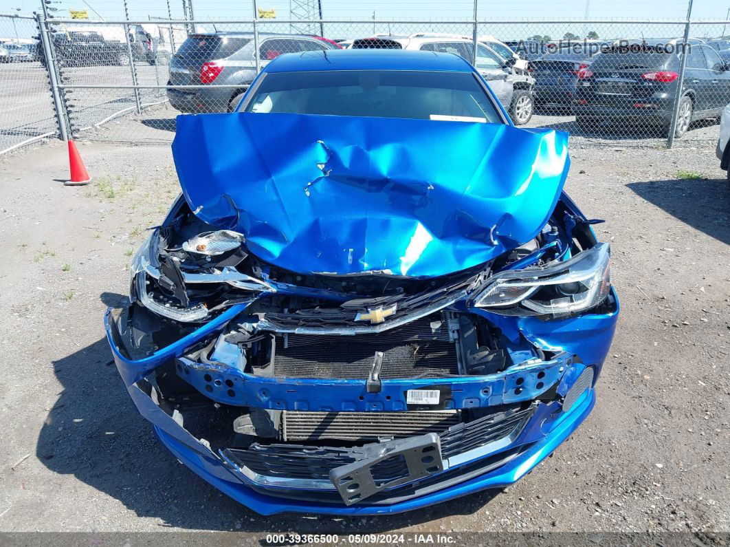 2017 Chevrolet Cruze Lt Auto Blue vin: 1G1BE5SM2H7200462