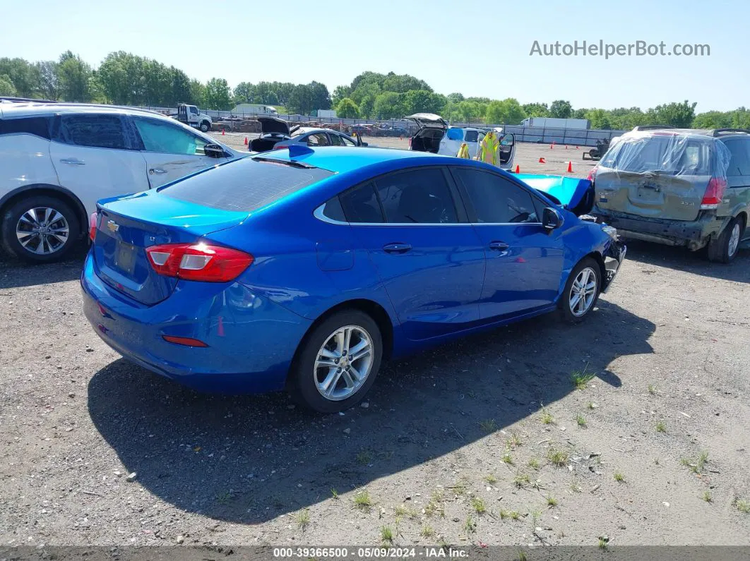 2017 Chevrolet Cruze Lt Auto Blue vin: 1G1BE5SM2H7200462