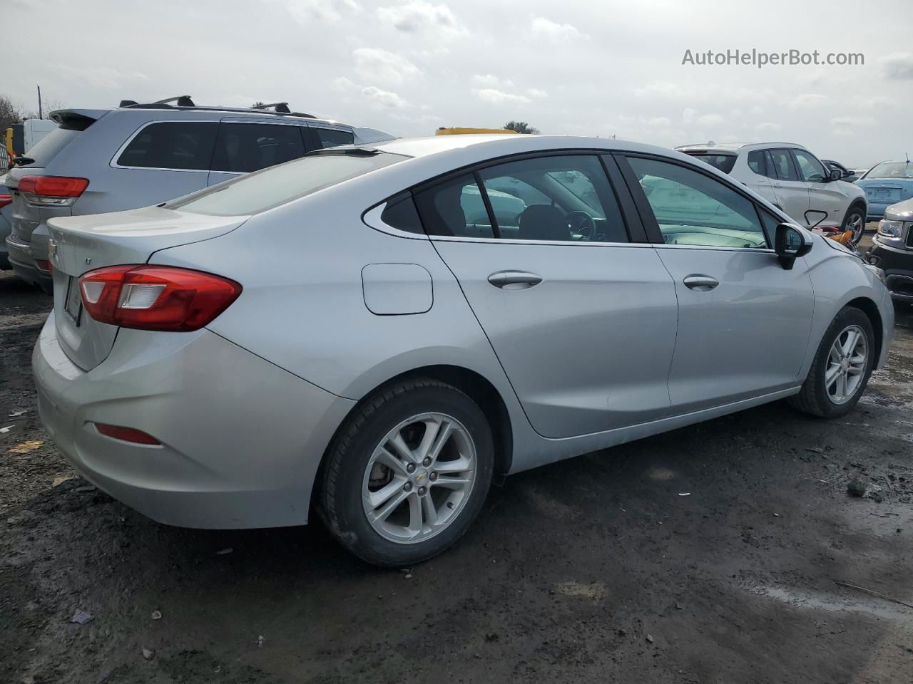 2017 Chevrolet Cruze Lt Silver vin: 1G1BE5SM2H7209064