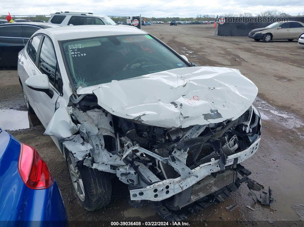 2017 Chevrolet Cruze Lt White vin: 1G1BE5SM2H7220128