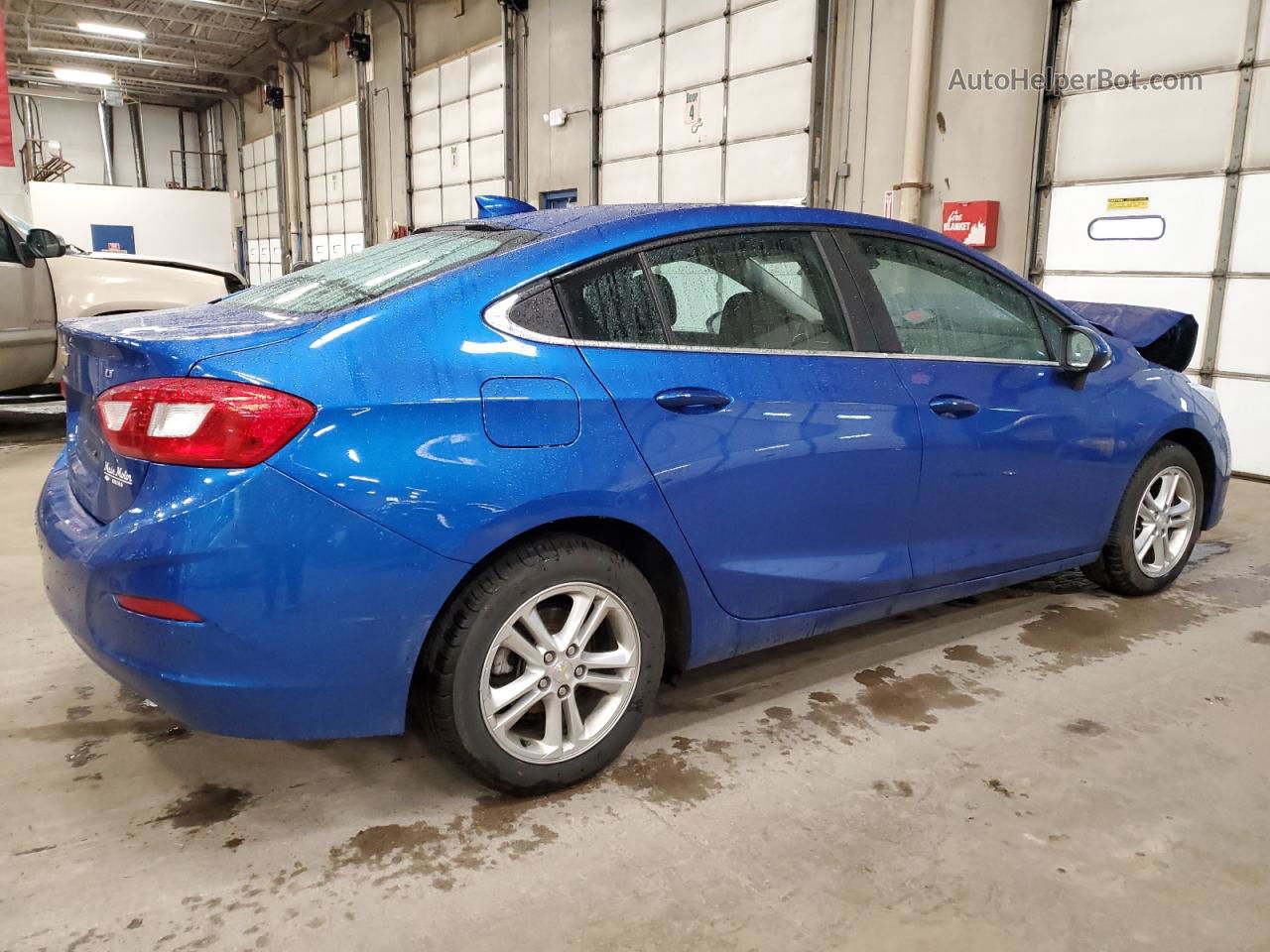 2017 Chevrolet Cruze Lt Blue vin: 1G1BE5SM2H7251914