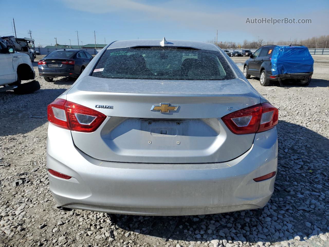 2017 Chevrolet Cruze Lt Silver vin: 1G1BE5SM2H7257406