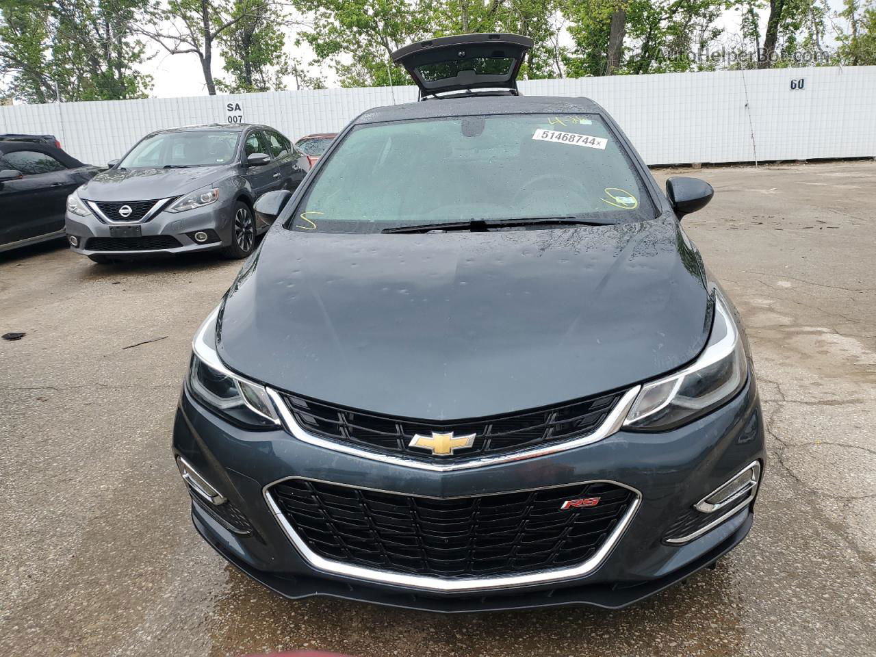 2017 Chevrolet Cruze Lt Угольный vin: 1G1BE5SM2H7260676