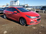 2018 Chevrolet Cruze Lt Red vin: 1G1BE5SM2J7128555