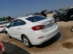 2018 Chevrolet Cruze Lt White vin: 1G1BE5SM2J7130127