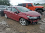 2018 Chevrolet Cruze Lt Red vin: 1G1BE5SM2J7136638