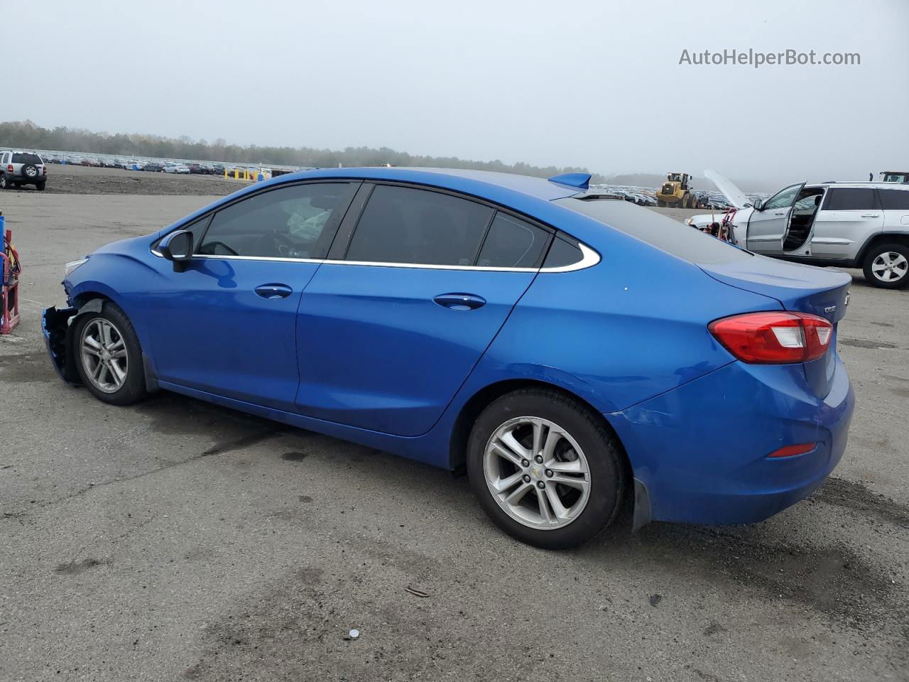 2018 Chevrolet Cruze Lt Синий vin: 1G1BE5SM2J7149602