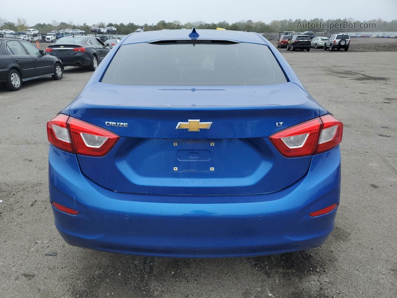 2018 Chevrolet Cruze Lt Blue vin: 1G1BE5SM2J7149602