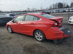 2018 Chevrolet Cruze Lt Red vin: 1G1BE5SM2J7166433