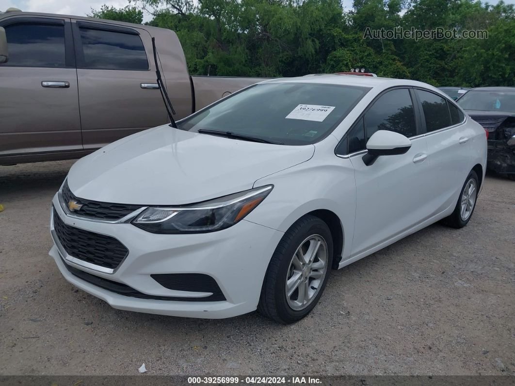 2018 Chevrolet Cruze Lt Auto White vin: 1G1BE5SM2J7181126