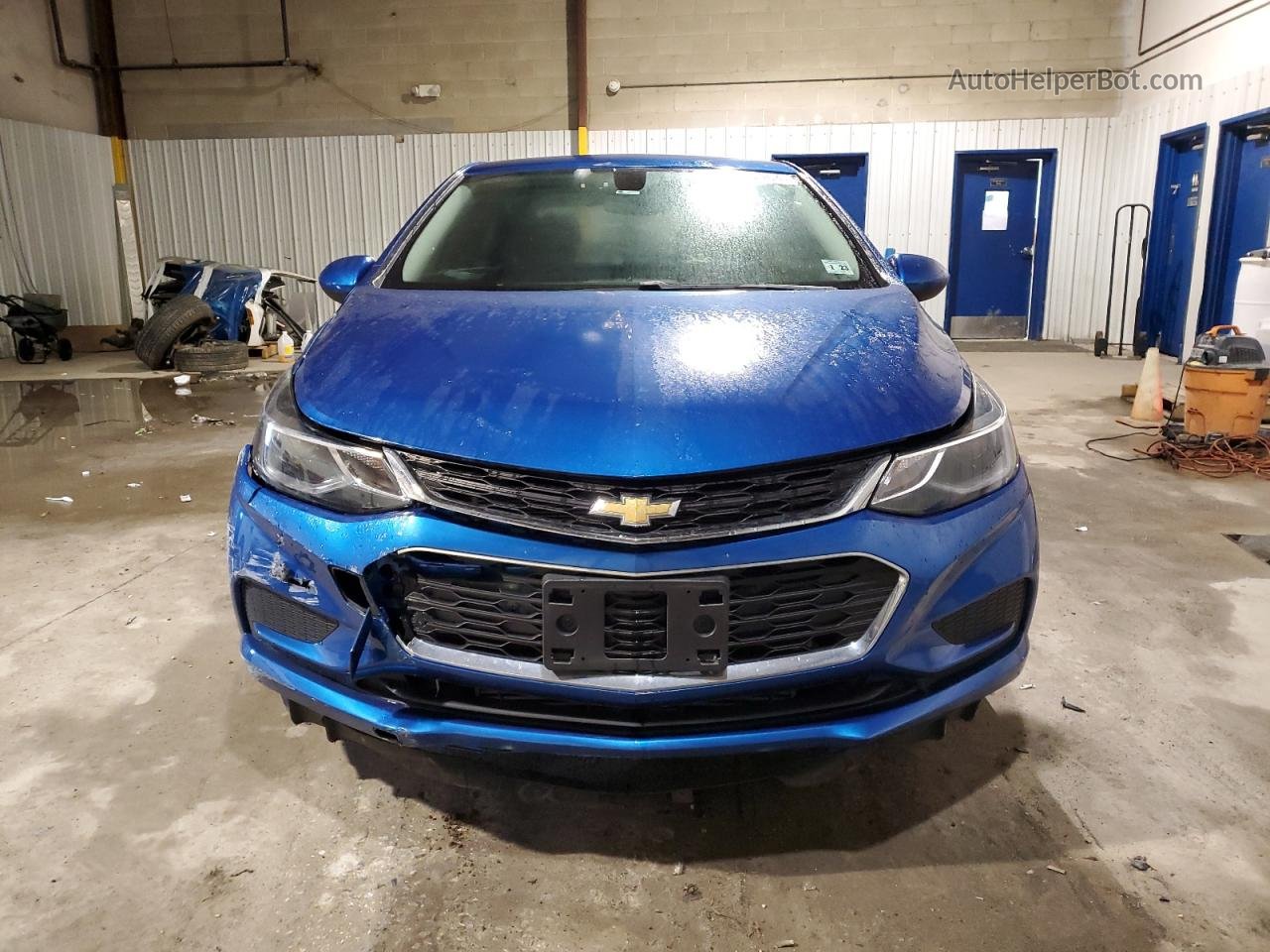 2018 Chevrolet Cruze Lt Blue vin: 1G1BE5SM2J7189551