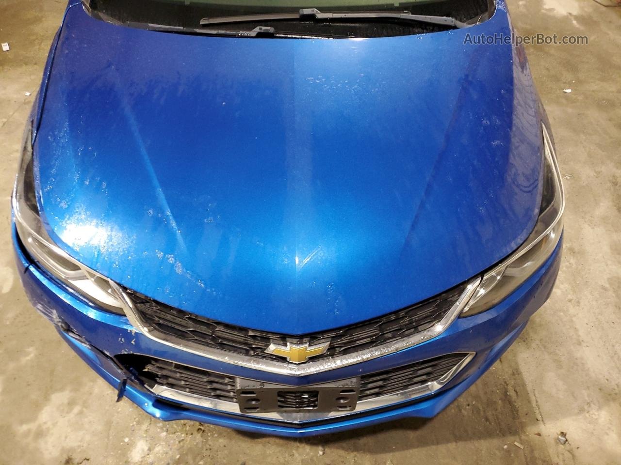 2018 Chevrolet Cruze Lt Синий vin: 1G1BE5SM2J7189551