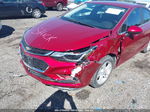 2018 Chevrolet Cruze Lt Burgundy vin: 1G1BE5SM2J7208597